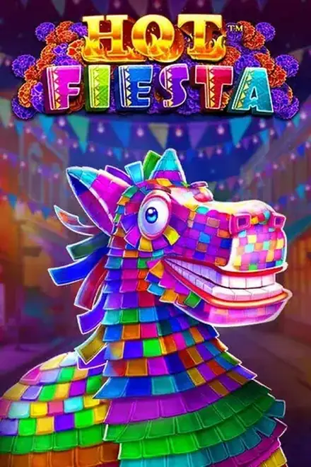 Hot Fiesta slot in carnival colors, playable with free spins at Vipz